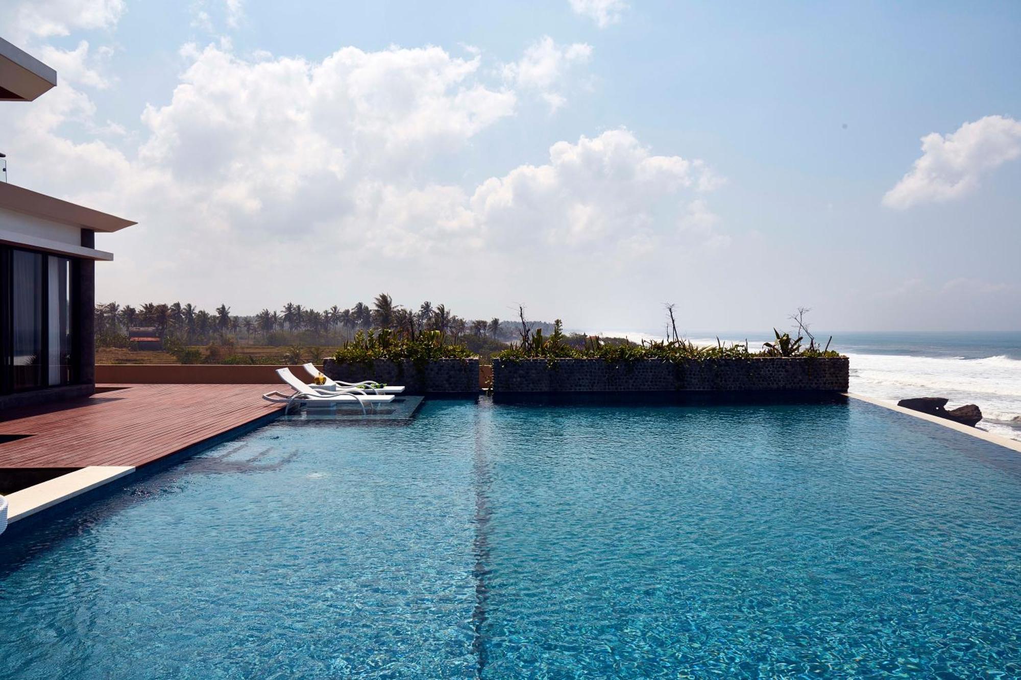 Abian Kapas Beach House Selemadeg Esterno foto