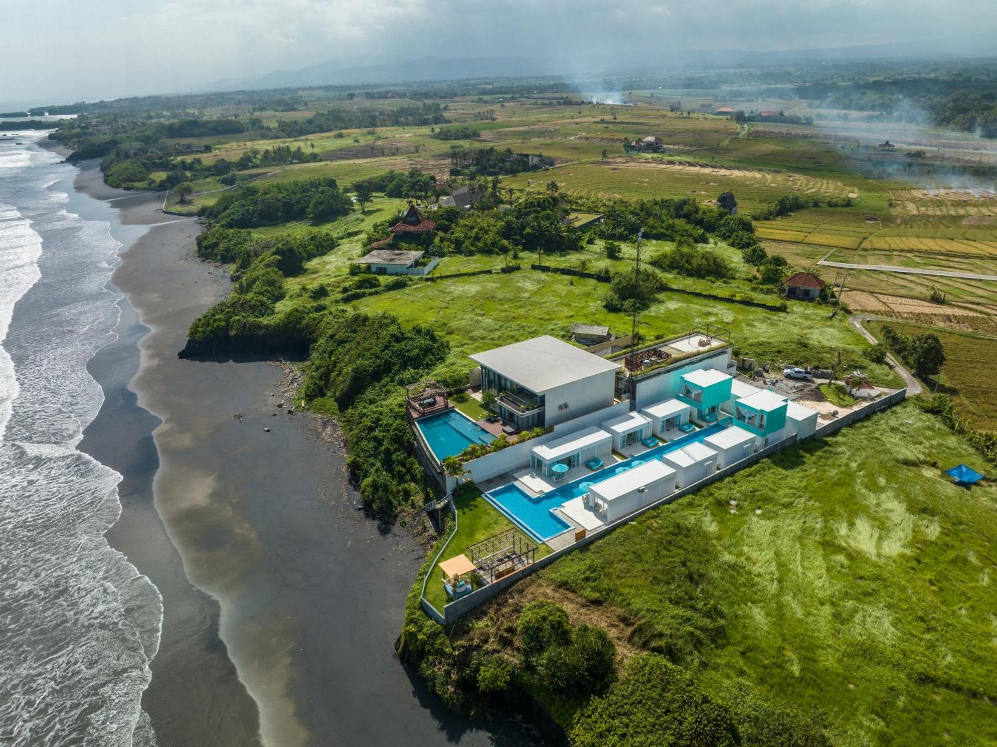 Abian Kapas Beach House Selemadeg Esterno foto